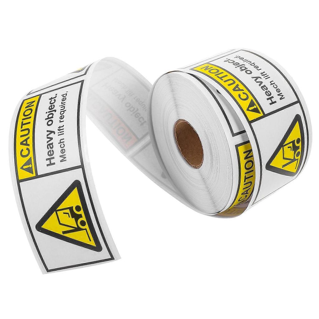 1 Roll Team Lift Labels Heavy Duty Warning Stickers for Logistics Packaging Caution Stickers Per Roll Essential for Safe Transportation Warehouse