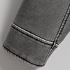Spring Autumn Women Loose Zipper with Belt Retro Faux Leather Short Jacket Streetwear Female Chic Vintage Coat Outwear