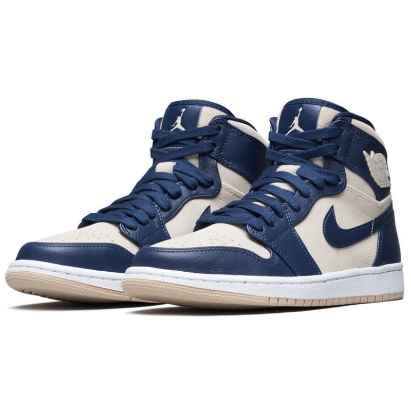 Air Jordan 1 High 'Navy Cream' Women's Jordan AQ9131-401
