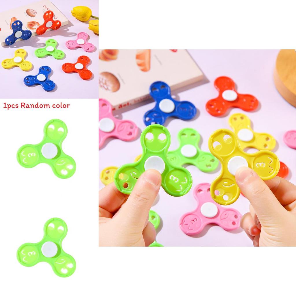 Creative Expression Bearingless Plastic Fingertip Gyroscope Children Toy For Stress Relief And Focus