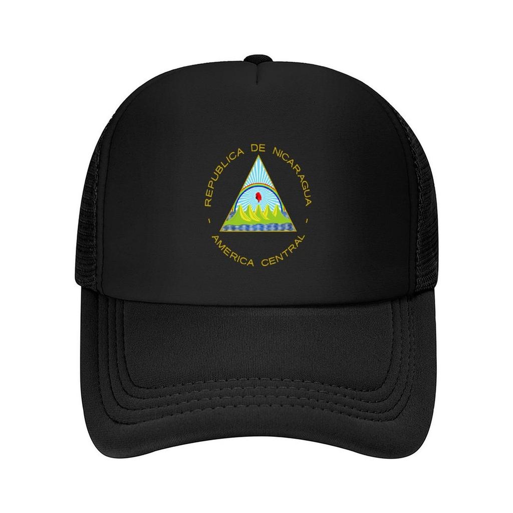 Coat of Arms of Nicaragua Baseball Cap Sun Hat For Children Party Hat Hip Hop Hard Hat Golf Wear Men Womens