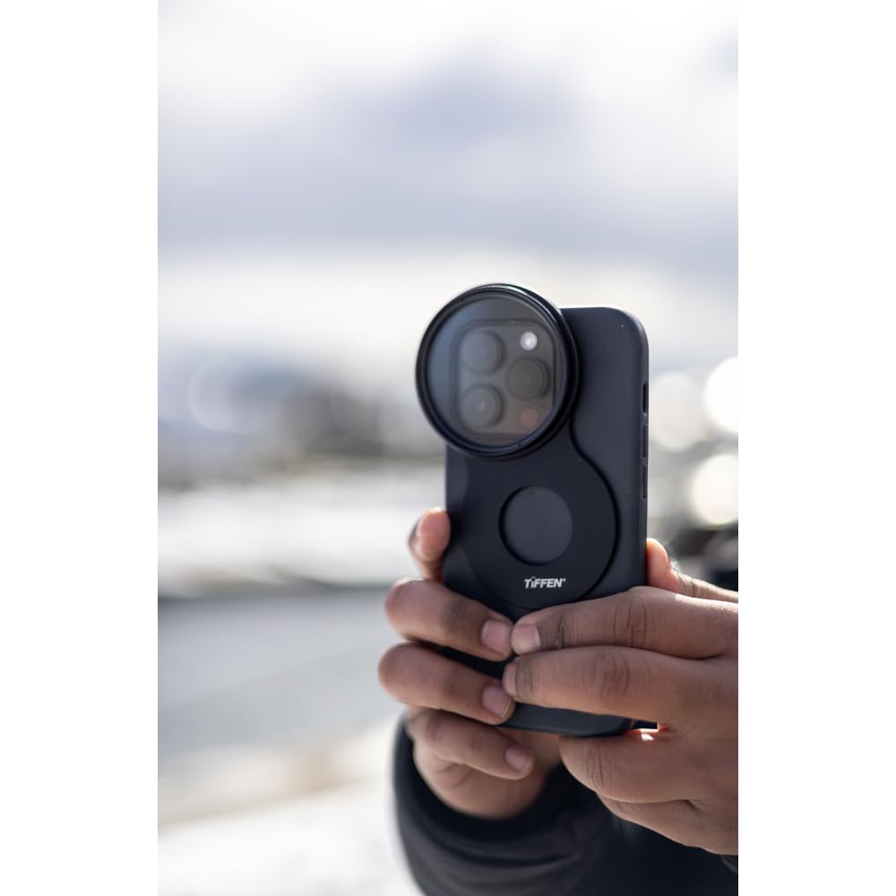 Tiffen 58mm Smartphone Filter Mount Kit for iPhone Pro 14/15 (SP58FA14PRSUNGK)