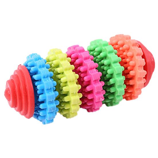 Buntes Gummi Haustier Hund Welpe Zahnen Gesunde Zähne Zahnfleisch Kauspielzeug Werkzeug