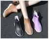 Stylish Women's Autumn/Winter Waterproof Short Rain Boots: Non-Slip, Lightweight Rubber Shoes for Car Washing, Shopping, and Kitchen.