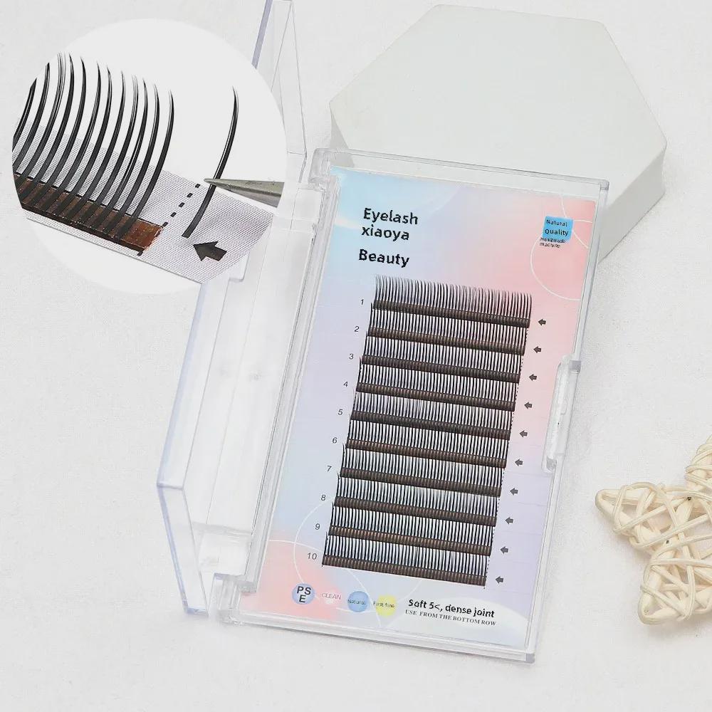 5D Flora Comic Fairy Falsche Wimpern - Natürlicher Stil, Einzelner Büschel mit fünf Haaren