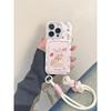 Card Pack Strawberry Bow Rabbit Apple 11 Mobile Phone Case iPhone11promax Lanyard 11 Cartoon 11 Female 11