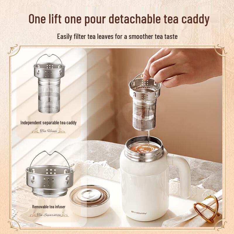 BVGMAV 316 Stainless Steel Insulated Mug with Handle