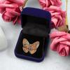Velvet Coin Box Medals Storage Case Military Coin Display Box Jewelry Case Gift Box for Gem Coins Medals 2.04x2.2x1.25in