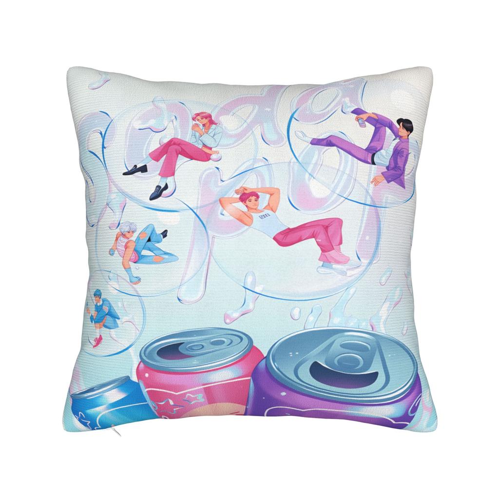 Kissenbezug Kpop-inspiriert Modischer Kissenbezug für Sofa Heimdekoration Kissenbezüge