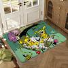 Cartoon M-Marsupilami Floor Mat Soft Thickened Absorbent Non-Slip Bedroom Living Room Door Mat Home Decor Flannel Rugs