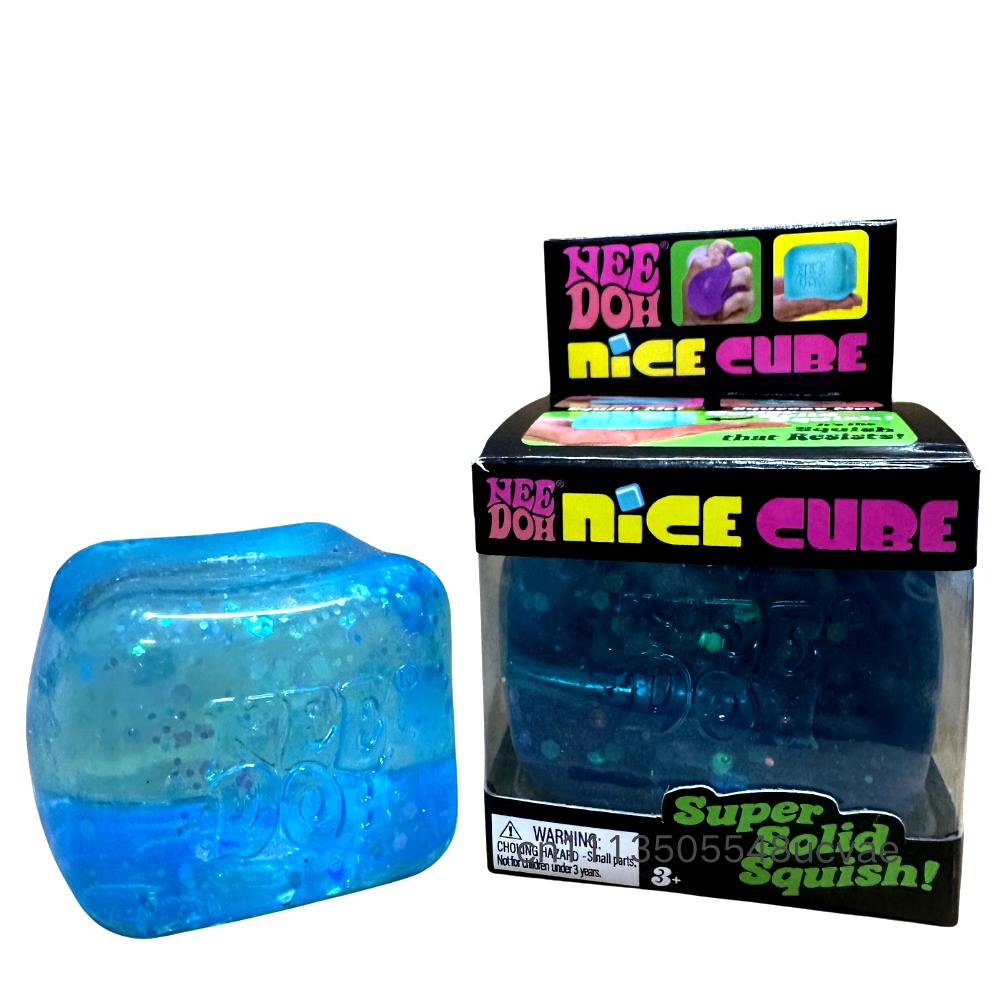 Nice Cube Ice Cream Doh Soft Squeeze Sensory Fidget Toy Nee Doh Surprise Stress Relief Party Desktop Decor Party Gift