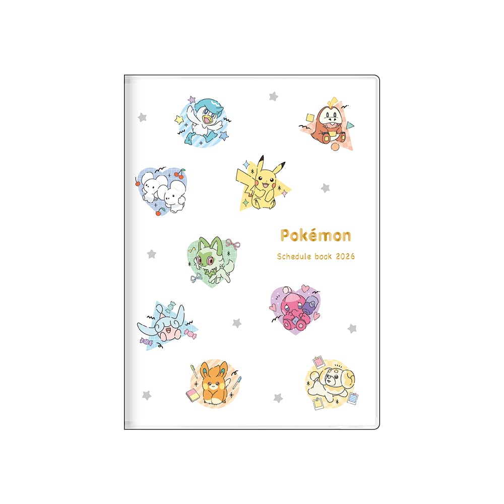 

Stationery Pokemon Character Planner 2026 Monthly B6 Flyer S2959313 Sun-Star