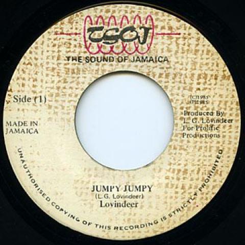 

7inch Record LOVINDEER - Jumpy Jumpy / Version none Tsoj 1985 Jamaica Reggae, Ska & Dub Used