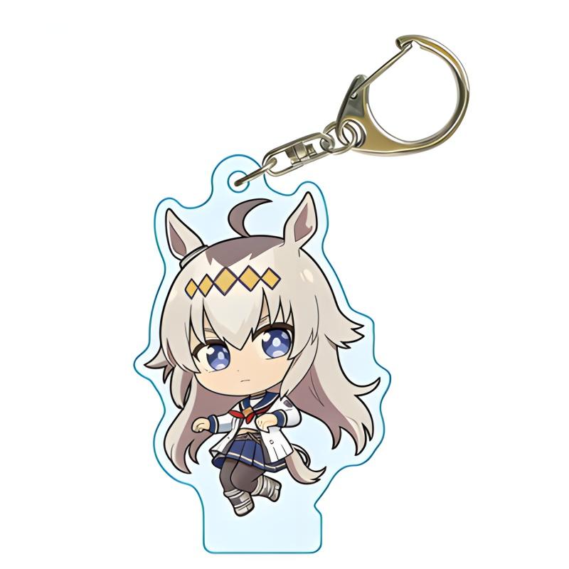 Wholesale Acrylic Stand Anime Uma Musume Pretty Derby Keychains Agnes Tachyon Dantsu Flame Agnes Tachyon figure Gifts 6cm 6 cm