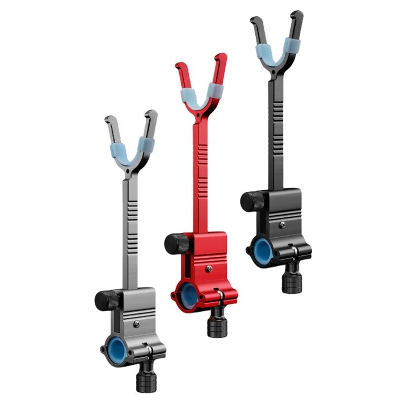 Quick Installation Clip Mount Stand Rack Aluminum Lock Rod Device Fishing Rod Holder Fishing Rod Bracket Fishing Gear