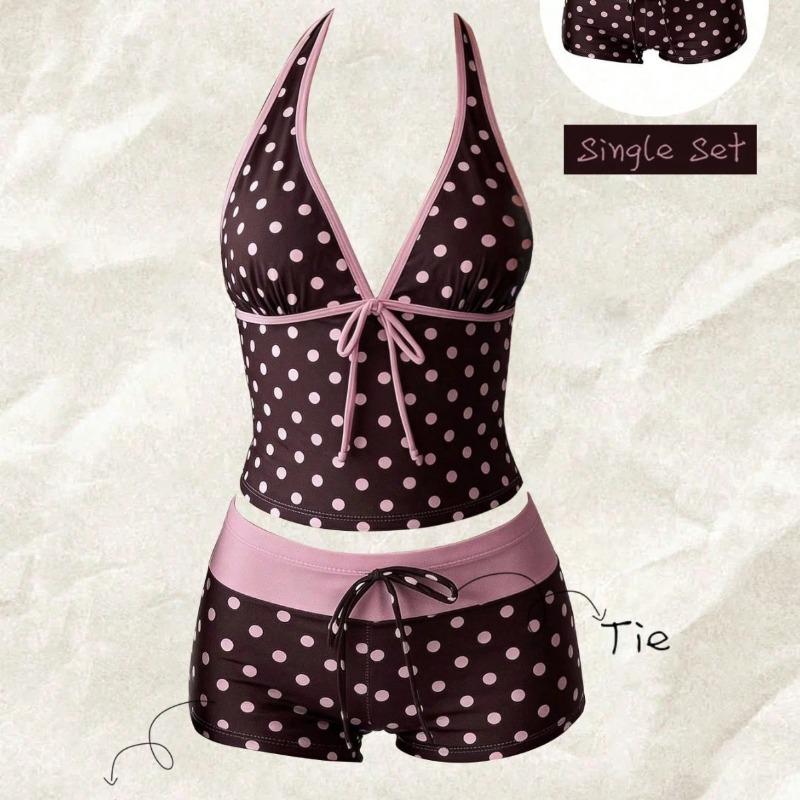 New Supply Thailand New Polka Dot Sexy Swimsuit Women's Split Bikini Polka Dot