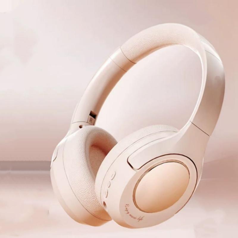 Active Noise Canceling Headphones Wireless Wired Over-Ear Headset for Gaming Music Daily Use