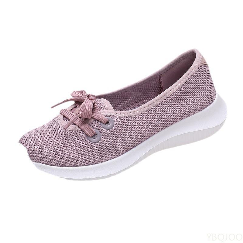 Fashion Comfortable lightweight shallow mouth anti slip casual shoes for spring  autumn simple breathable fashionable women's shoes