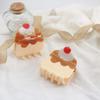Sushi Fruits Hair Clip Acetate Simulation Food Shark Clip Fashion Cake Acetic Acid Hair Claw  Women