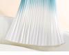 Women's Gradient Pleated Midi Skirt: Classic A-Line Slimming Design for Spring & Summer