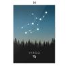Plakát Souhvězdí Umělecká nástěnná malba Astrologie Obraz na plátně Severský obývací pokoj Ložnice Domácí dekorace Tisknout obrázek