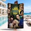 1PC Big Bang  Microfiber Beach Towel, Soft Lightweight And Quick-Dry, Ideal for Summer Travel, Beach Essential, Swimming Pool Gift