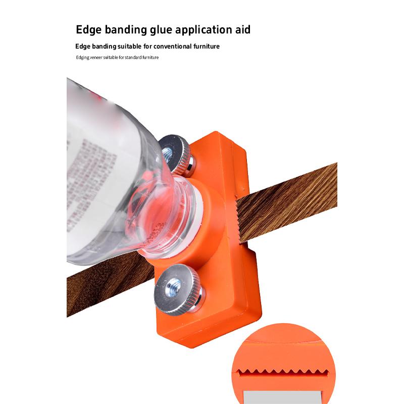 Adjustable Woodworking Edge Banding Glue Applicator Tool 10-30mm For DIY Craft Hand Glued Edge Sealing Artifact Tool Parts