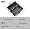 For 2025 Toyota 4Runner Center Console Organizer Tray Armrest Storage Box Interior Car Accessories Secondary Car ABS Storage Box