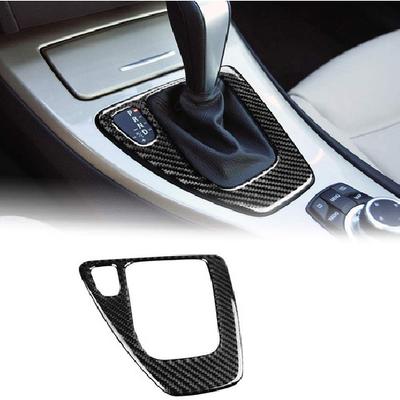 For BMW 3Series E90 Carbon Fiber Sticker Cover Trim Control Gear Shift Panel New