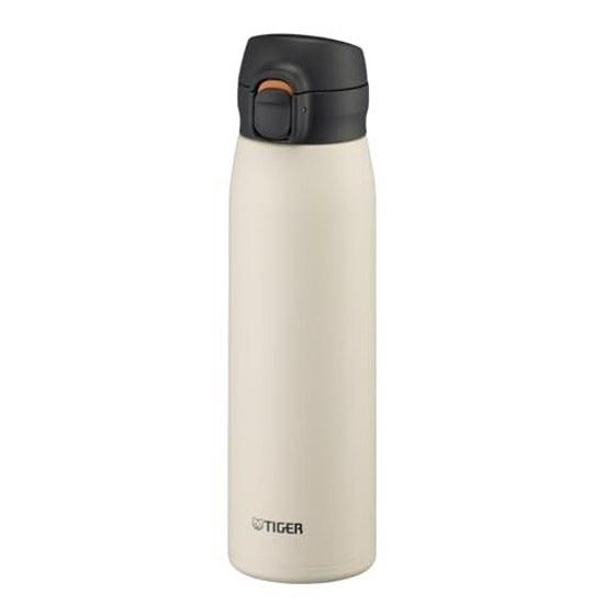 Integrated packingDishwasher safe Tiger Magic Bottle 600ml One-push Stainless Steel Insulated Lightweight Easy Drink Clean BPA-free White MKR-W60NW