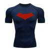 Men Running Compression T-Shirt Short Sleeve Sport Tees Gym Fitness Sweatshirt Male Jogging Athletic Shirt Tops Homme