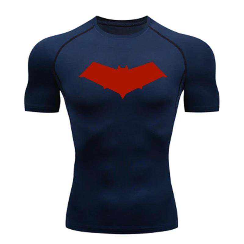 Men Running Compression T-Shirt Short Sleeve Sport Tees Gym Fitness Sweatshirt Male Jogging Athletic Shirt Tops Homme