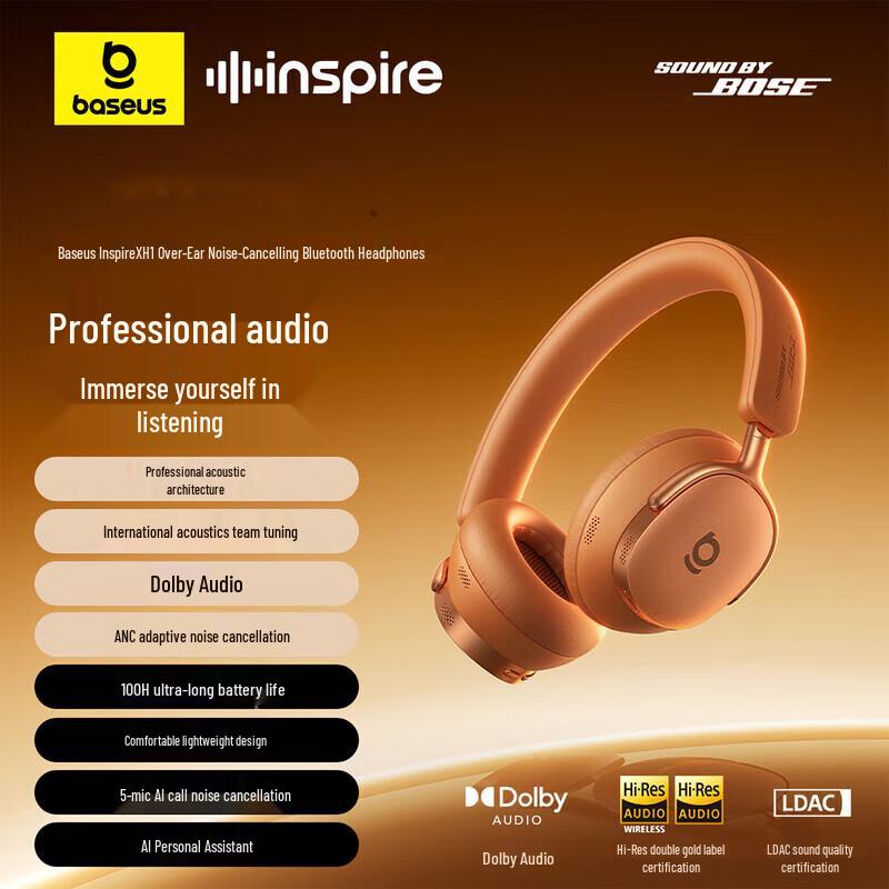 Baseus InspireXH1 Noise-Cancelling Gaming Bluetooth Headset