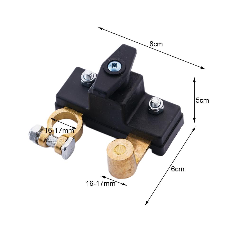 12V/24V Universal Car Battery Disconnect Switch Isolator Power Cut Off Kill Switches for RV ATV Boat Car Truck Auto Yacht