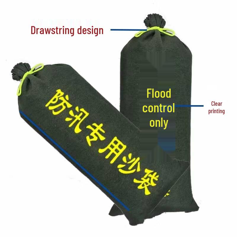 DAXTE Pre-filled Canvas Sandbag 25x70cm