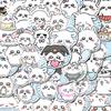54Pcs Cute Jiikawa Momonga Stickers Mobile Phone Case Ipad Water Cup Chiikawa Waterproof Cartoon Diy Sticker Decal Kids Gift Toy
