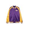 Mitchell Ness Baseball Jacket Unisex Purple Gold STJKSC19007-LALPURP