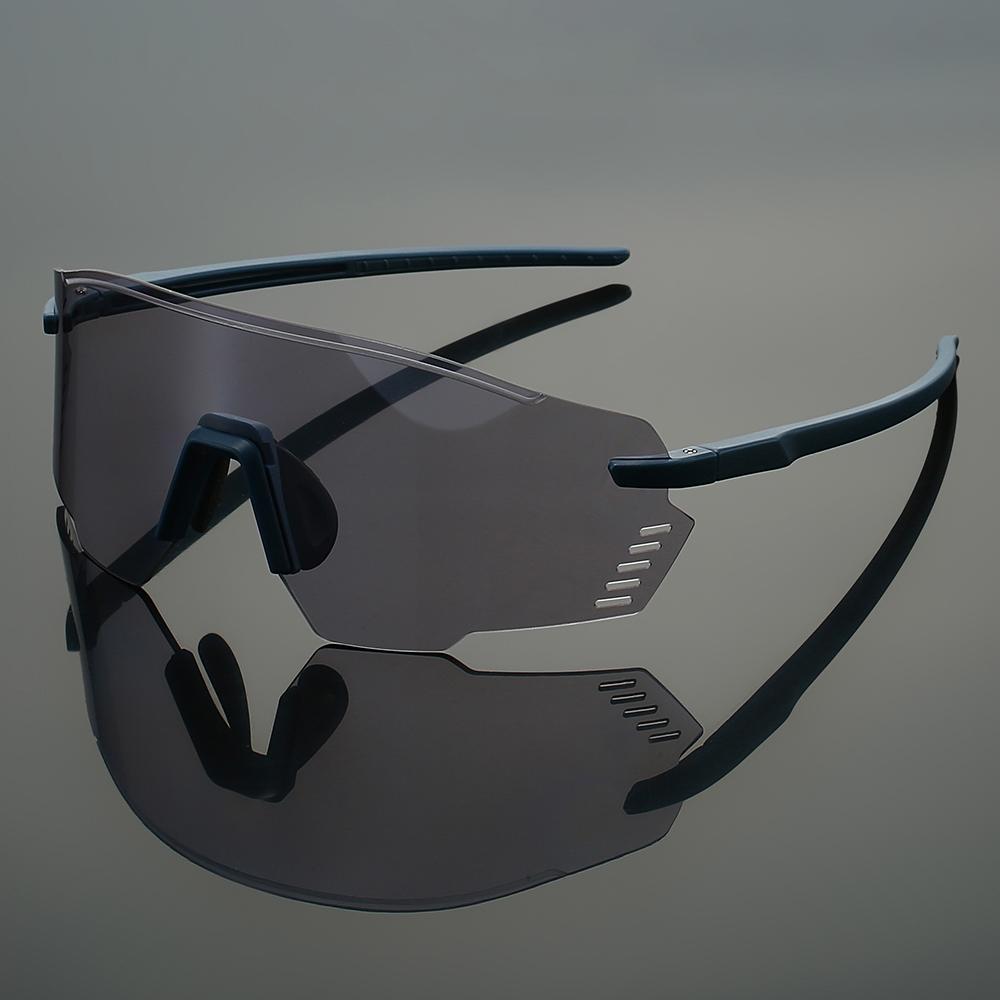 Rimless Oversized Sports Goggle Men  New in Wrapped Round Protective Cycling Sunglasses Women Outdoor Anti-UV Shades