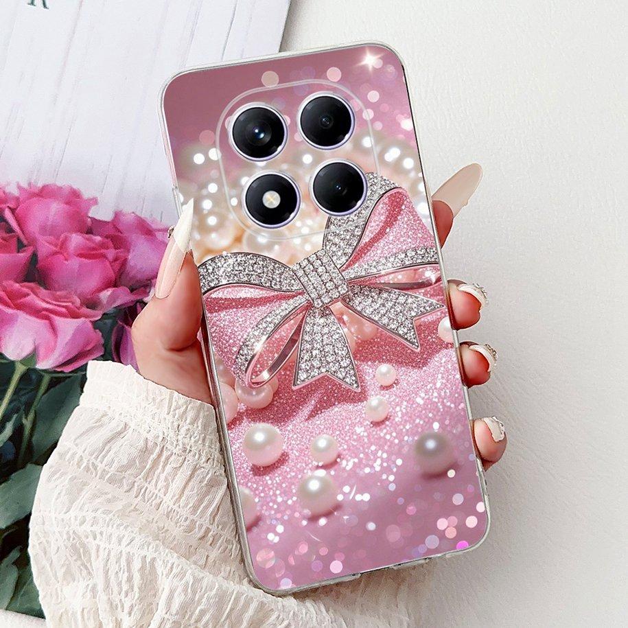 For Xiaomi Redmi Note 14 Pro Plus Case New Popular Flower Marble Soft Silicone Cover For Xiaomi Redmi Note 14 Pro Global Capinha
