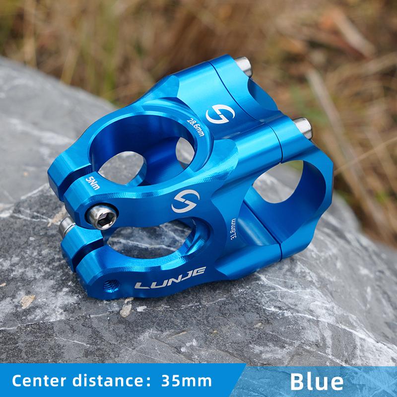 Attacco Manubrio CNC per Mountain Bike 31.8mm MTB Bici da Strada Corto Potenza Lega di Alluminio Alta Resistenza Riser per Salita