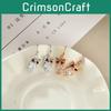 Charming Rose Gold Zirconia Owl Earrings For Women Stylish Versatile Animal Design