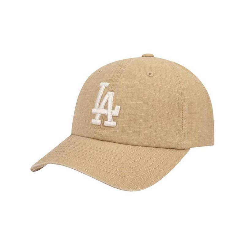 Хлопковые Бейсболки MLB Унисекс Светло-Хаки Модные 32CPYD111-07B F