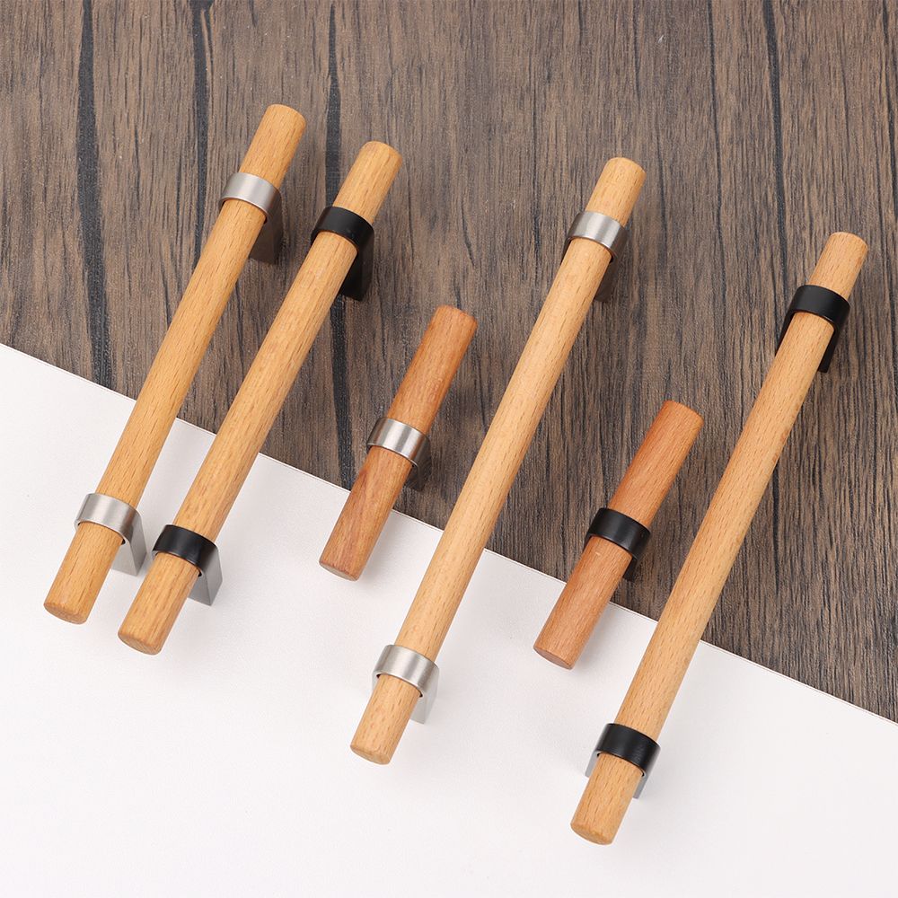 Luxury Wardrobe Cabinet Kitchen Wood Door Handle Drawer Pulls Door Knob Cupboard