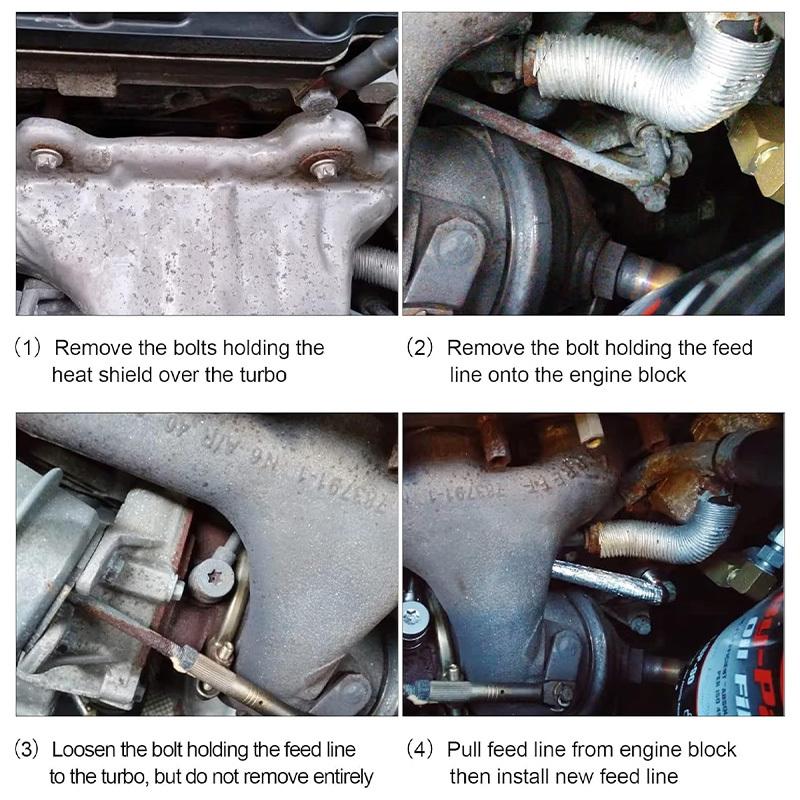 Țeavă de alimentare cu ulei Turbo 55592600 Pentru Chevrolet Sonic Trax Cruze Buick Encore Vauxhall Opel Adam Astra J Corsa D Corsa E ignia A