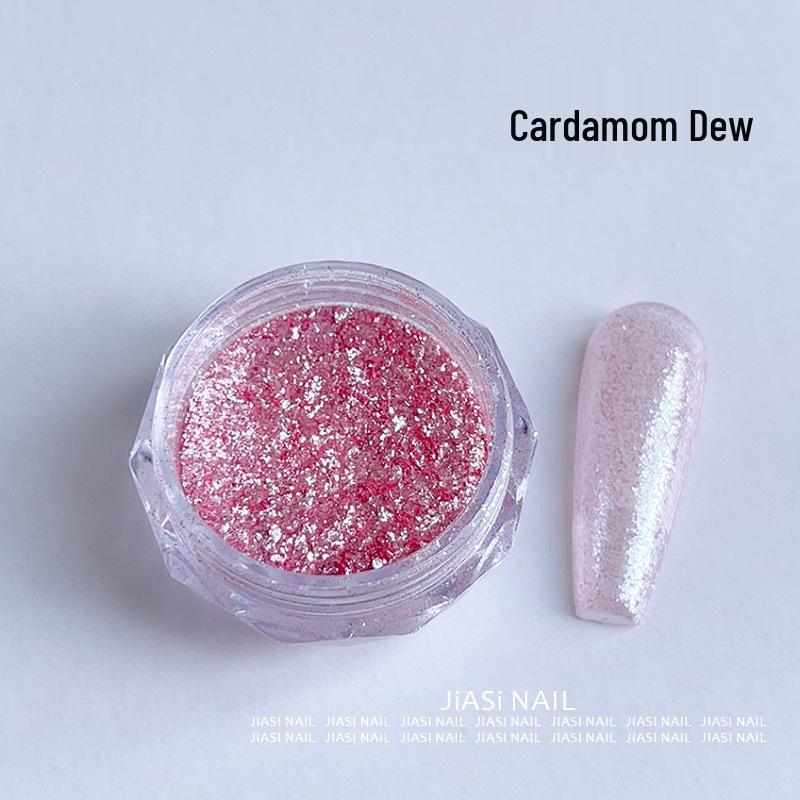 Gyokuro Series Crushed Diamond Glitter Nail Fairy Powder