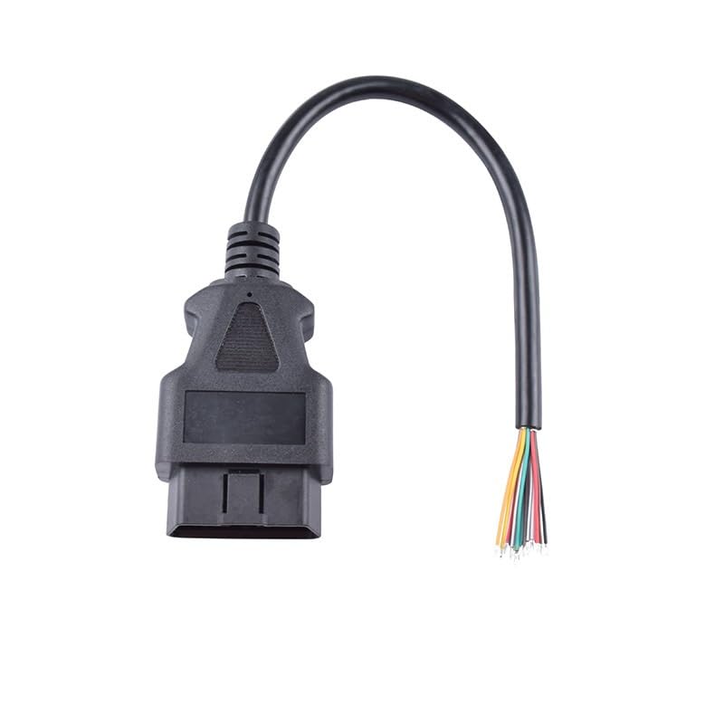 SELECOCO OBD-II 16 Pin Open Plug Wire Cable OBD2 Male
