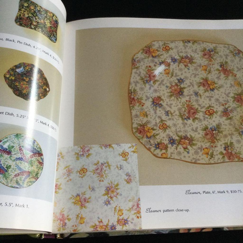 [USED] Chintz Ceramics British Design Western Books Rose Chintz Tableware Plates Cups