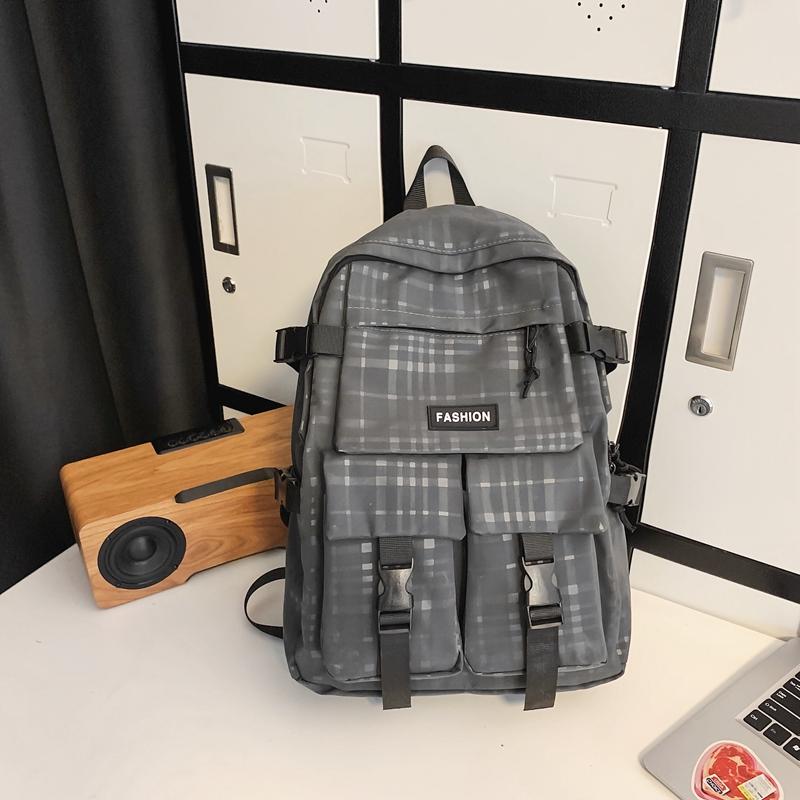 Trendy And Lightweight Large Capacity Backpack For Travel, Simple Backpack, Student Teens School Bag, Laptop Travel Backpack