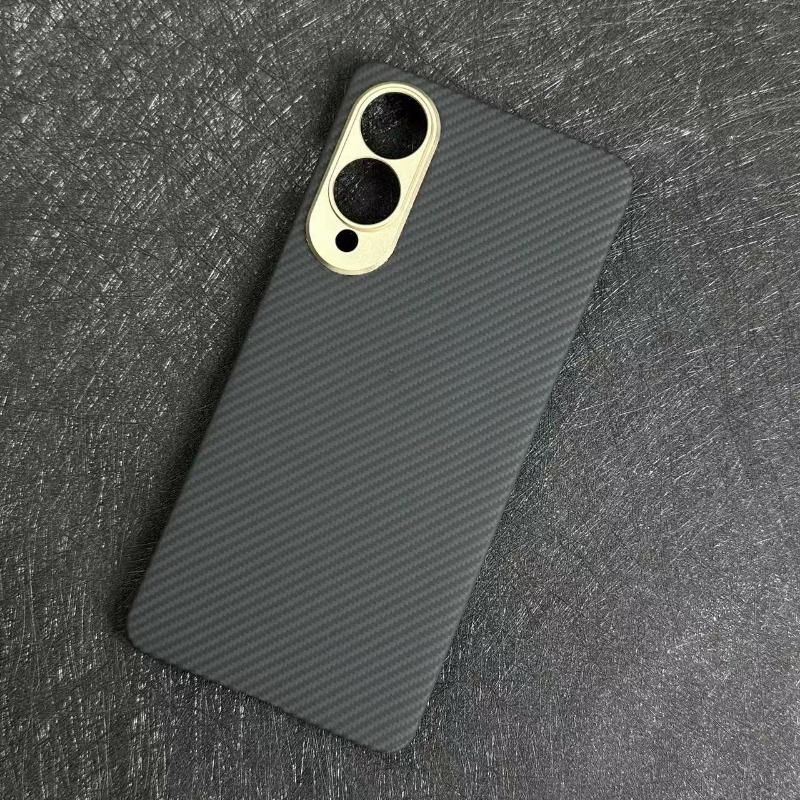 Ultra Thin Lightweight Slim Case for Samsung Galaxy S25 Edge Aramid Fiber Protective Cover Magnetic Carbon Fibe