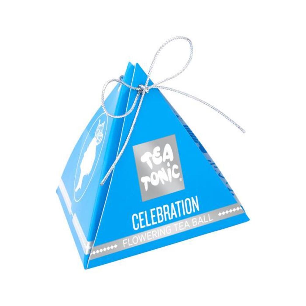 Tea Tonic Pyramid Flowering Tea Ball Celebration